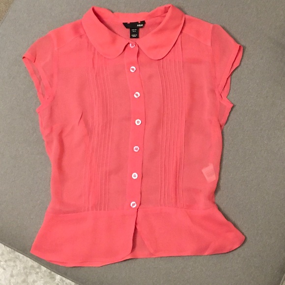 H&M Pink Blouse - Picture 8 of 9